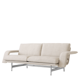 Nordic Nest &Tradition Meantime AV30 2-Seater Ecriture 210 Polished Aluminium