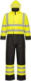Portwest Hi-Vis Tweekleuren Overall - Gevoerd S485 - Geel/Zwart - M