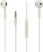 Huawei Casque d'origine pour P30 lite New Edition / Nova 5T / P smart Z AM115 Blanc Écouteurs intra-auriculaires Casque audio Jack 3.5 mm Son stéréo Emballage en vrac + Lingette de nettoyage d'écran Emiro®