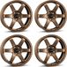Borbet 4 Borbet velgen DB8GT2, 8.5x19, ET45, 5x114.3, bronskleurig, lichtmetalen velgen