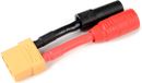 Revtec Adaptateur secteur - XT-90 prise <=> AS-150 + XT-150 fiches - fil silicone 10AWG - 1 pc