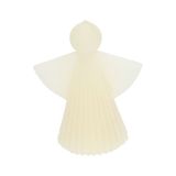 Bougie ange, blanc cassé, petit, 10 cm