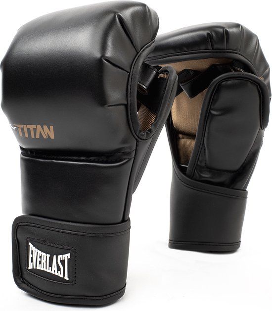 EVERLAST TITAN HYBRID GLOVE - BLACK - S/M