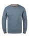 !Solid Sweatshirt 'Benn' smoky blue / rood