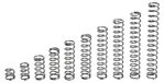 Ressort hélicoïdal - 1,6 x 20 mm - 10 pièces