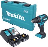 Makita DDF 490 RFK Perceuse sans fil 18 V 65 Nm sans balais + 2x batterie 3,0 Ah + chargeur + mallette