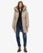 Superdry Fuji Jas Met Capuchon En Imitatiebont Dames Chateau Gray