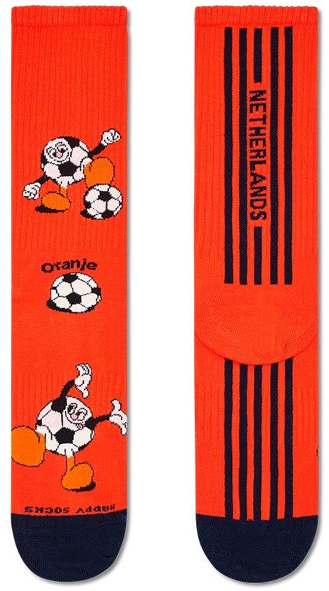 Happy Socks unisex sokken World Cup Netherlands oranje