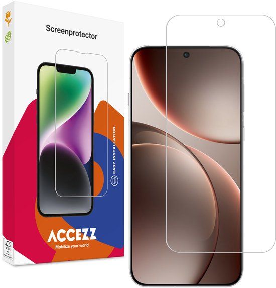 Accezz Screen Protector - Gehard Glas voor Oppo Find X9