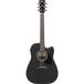 Ibanez AW247CE Artwood - Elektrisch-akoestische westerngitaar - Weathered Black Open Pore