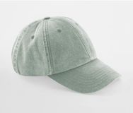 Beechfield Verstelbare baseballpet voor kinderen Low Profile Vintage