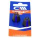 Colmic Plomb Sonde Rubber Stop 2 Unités