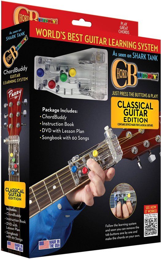 ChordBuddy Classical Guitar Learning Boxed System