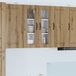 vidaXL Wandkast PORTO Artisan Eikenhout 60 x 31 x 80 cm