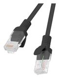 Lanberg PCU6-10CC-0100-BK netwerkkabel Zwart 1 m Cat6 U/UTP