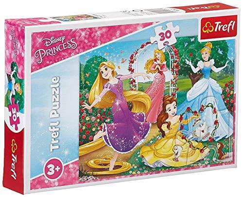 Trefl Puzzel, een prinses zijn, Disney Princess, 30 delen, voor kinderen vanaf 3 jaar