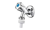Ibergrif M22024 Wasmachine Kraan, Wandkraan, Wandaansluiting 1/2 Inch, Koud Water, Chroom