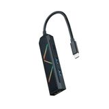 PRENDELUZ USB-C hub met 2 USB-A-poorten, USB-C-poort voor opladen en HDMI-uitgang