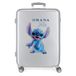 Disney Adorable Stitch Moods cabinekoffer, stijf ABS, cijferslot aan de zijkant, 4 dubbele wielen, handbagage, 100, Maleta mediana, Middelgrote koffer