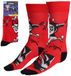 Harley Quinn Chaussettes longues rouges pour adultes 36/43