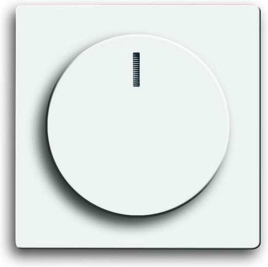 ABB Busch-Jaeger Future/Solo Bedieningselement/Centrale Plaat Schakelmateriaal - Wit - 63x63mm - 2CKA006599A2953 - E2B33