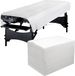 oCreon Verpakking van 200 wegwerp onderlagen voor massagebedden en massagestoelen, geschikt voor spa's, tattoostudio's, gemaakt van non-woven materiaal, afmetingen 80 x 180 cm