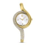Swarovski Dextera 5708030 Dames Polshorloge Analoog Quartz Staal Goudkleurig Wit