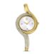 Swarovski Dextera 5708030 Dames Polshorloge Analoog Quartz Staal Goudkleurig Wit