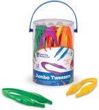 Learning Resources Primary Science® Jumbo Tweezers™ (Set van 12) - Grote Pincetten