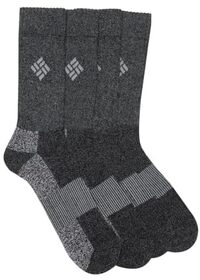 Columbia Men's Casual Socks - Black - Size 10-13 (US Men's 6-12)