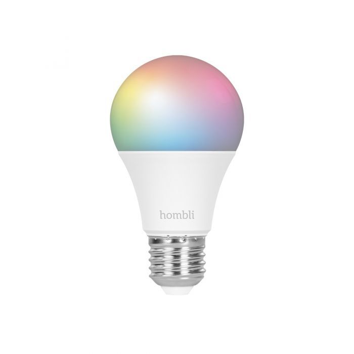 Hombli Smart Lamp -Wit en gekleurd licht- Dimbaar E27 LED - Wifi