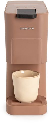 CREATE - THERA STUDIO Espresso- en gemalen koffiemachine met meerdere capsules - Bruin