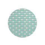 Questo Casa Ronde Digitally Printed Mouse Pad, Non-Slip Bottom, for Office and Home, Diameter: 22 cm