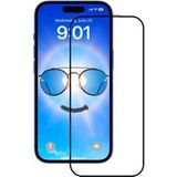 Anank Protection d'écran anti-reflets pour Apple 17 Pro Max, Verre trempé, Full Glue, 2.5D, Noir