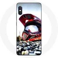 Maniacase Hoesje voor Xiaomi Redmi Note 5 AI Dual Camera MotoCross Helm