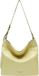 LIEBESKIND BERLIN Leren Schoudertas Chudy Paper Touch Crinkle Hobo Bag Light Mimosa Lichtgroen