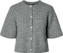 Pieces Vest PCSILLY Manches Courtes Medium Grey Melange M