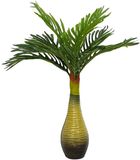 vidaXL Kunstpalmplant 9 blaadjes 70 cm groen