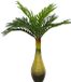 vidaXL Kunstpalmplant 9 blaadjes 70 cm groen