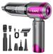 Lila Aspirateur à main sans fil rechargeable
