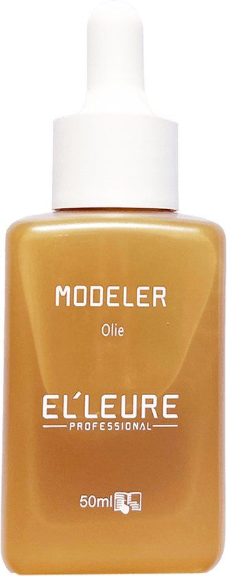 Elleure Modeler Haarolie - Hittebescherming 200C - Verzachtend voor haar en hoofdhuid - 50 ml