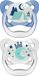 Dr Brown's Natural Flow Dr. Brown's Night Glow in the Dark Pacifier - 6-18 Months - Blue - 2 Pack