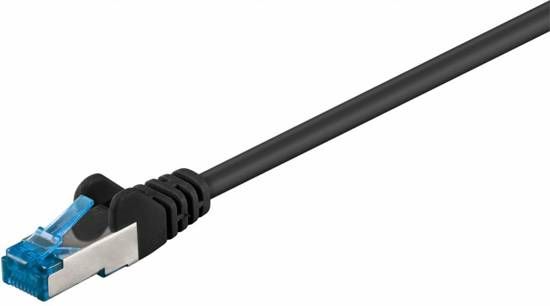 Goobay CAT6a Netwerkkabel - 1.5m - Zwart