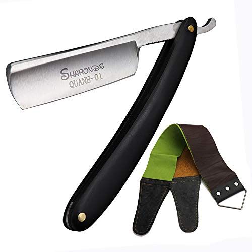 AXEMOORE Scheerbarbiermes voor heren - zwart