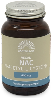 Mattisson HealthStyle NAC N-Acetyl-L-Cysteïne Capsules