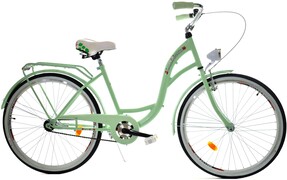 Viking Choice Meisjesfiets 26 inch stevig model mintgroen van Dallas Bike