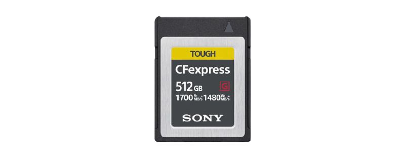Sony CEB-G512 512GB CFexpress Type B Memory Card