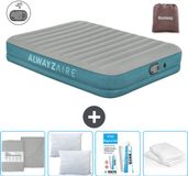 Bestway Luchtbed Alwayszair - 2-Persoons - 152 x 203 x 36 cm - Grijs/Blauw