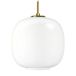 Louis Poulsen Suspension VL45 Radiohus Ø25cm Laiton-blanc verre opale