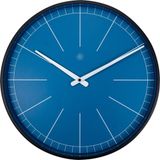 NeXtime Ethan Wandklok Metaal Blauw 40 cm